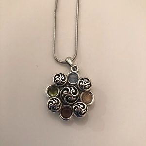 Brighton Multi-colored Pendant Necklace